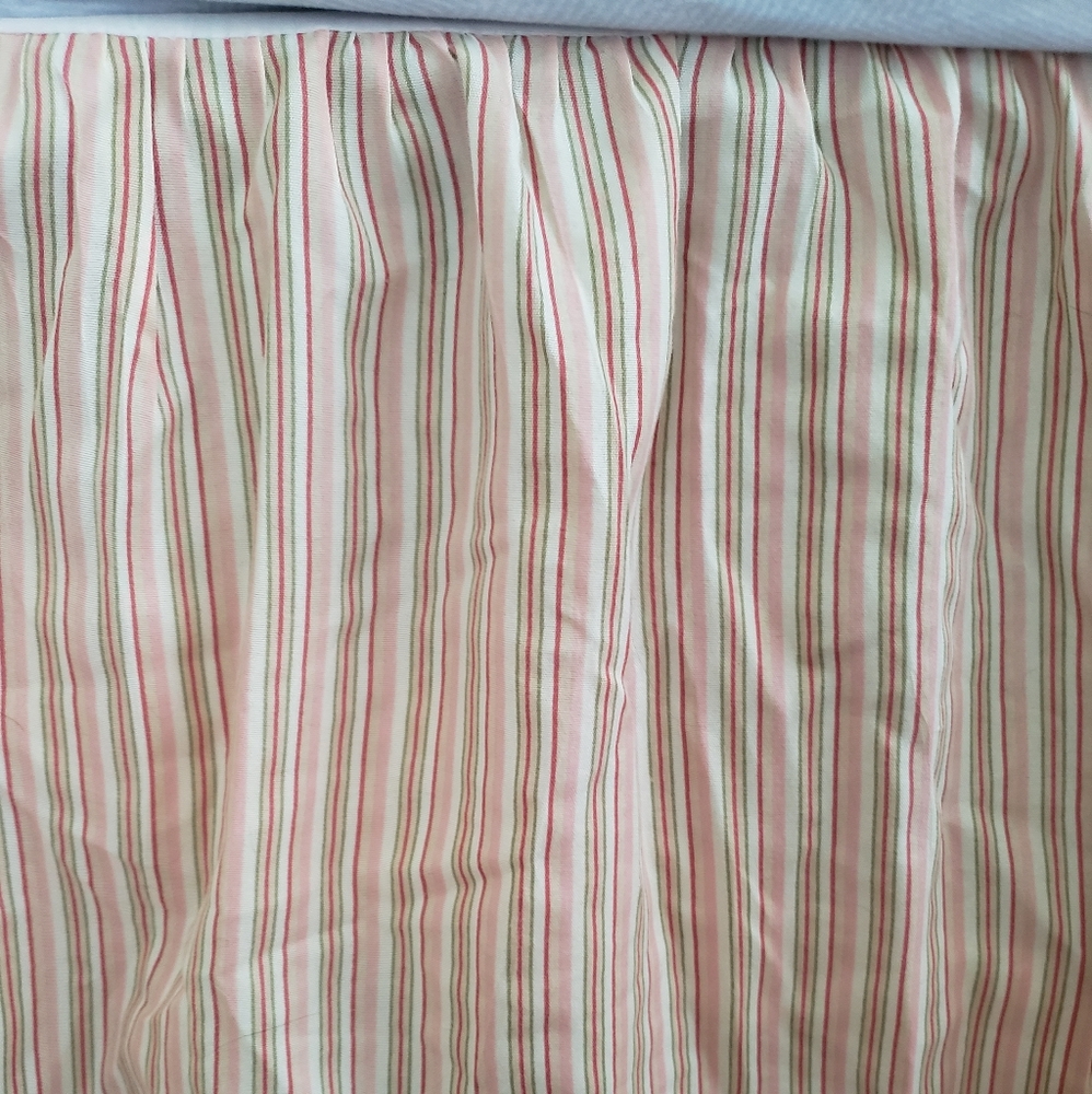 Striped Country Chic Bedskirt - Picture 6 of 8